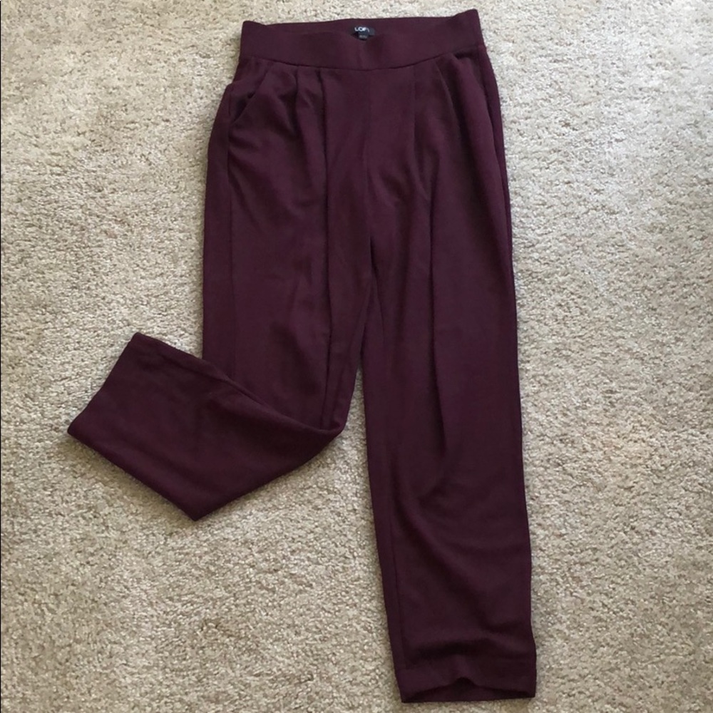 Cranberry dress pants